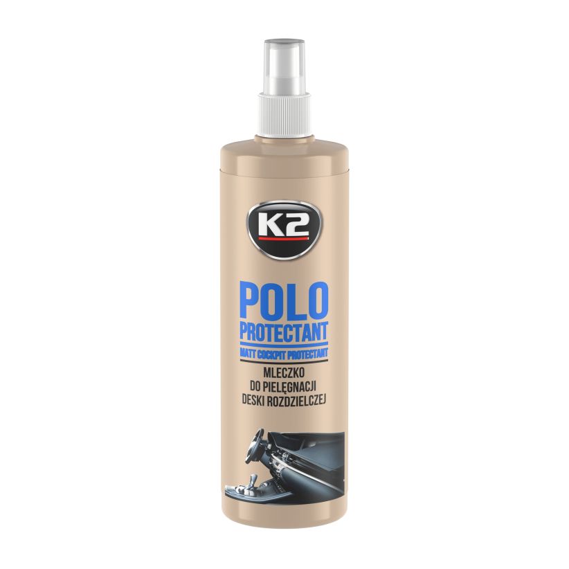 K2 POLO PROTECTANT Spray mat 350ml ტორპედოს პროფესიოანლური საწმენდი