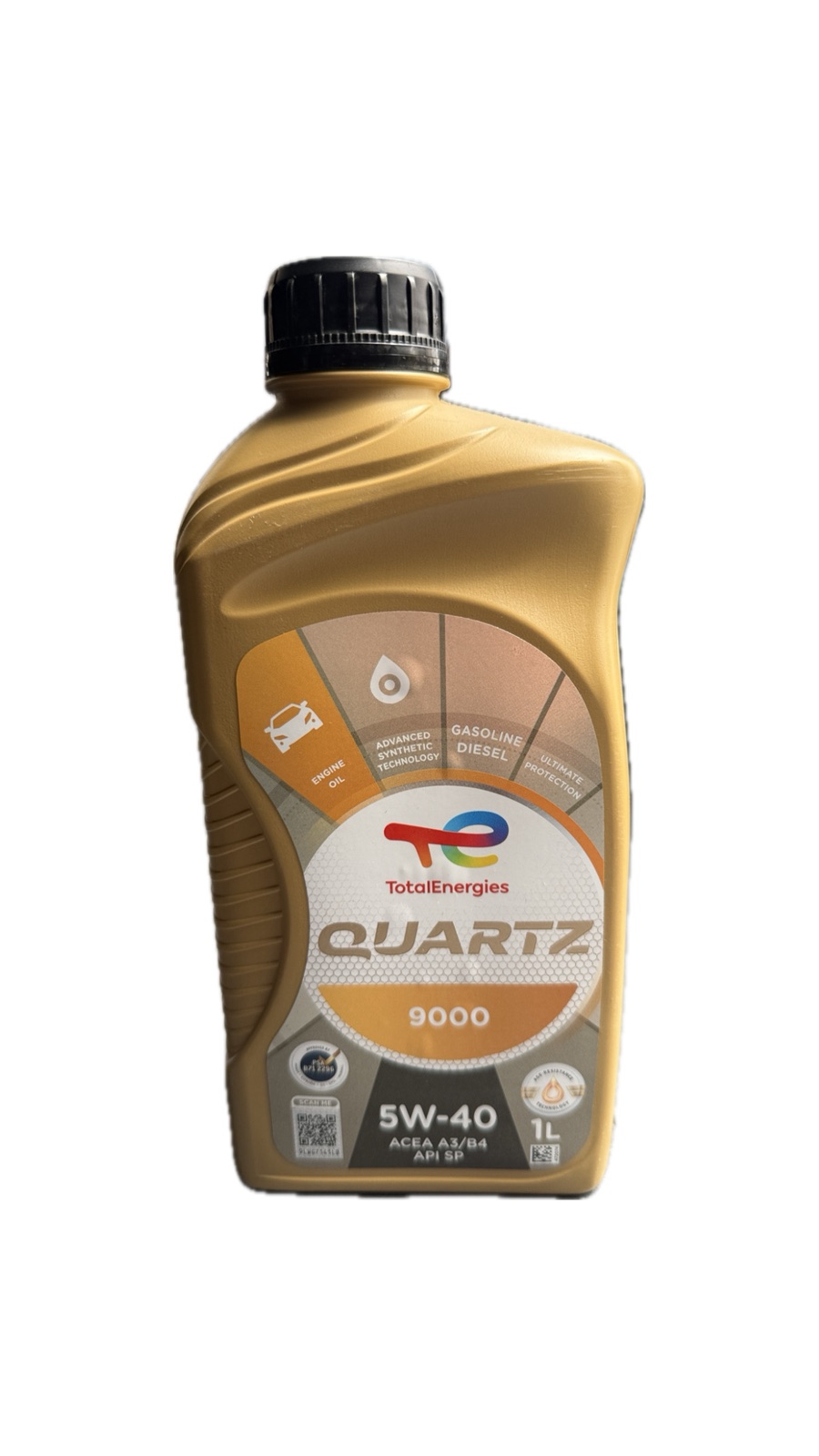 ძრავის ზეთი TOTAL QUARTZ 9000 5W-40 1L