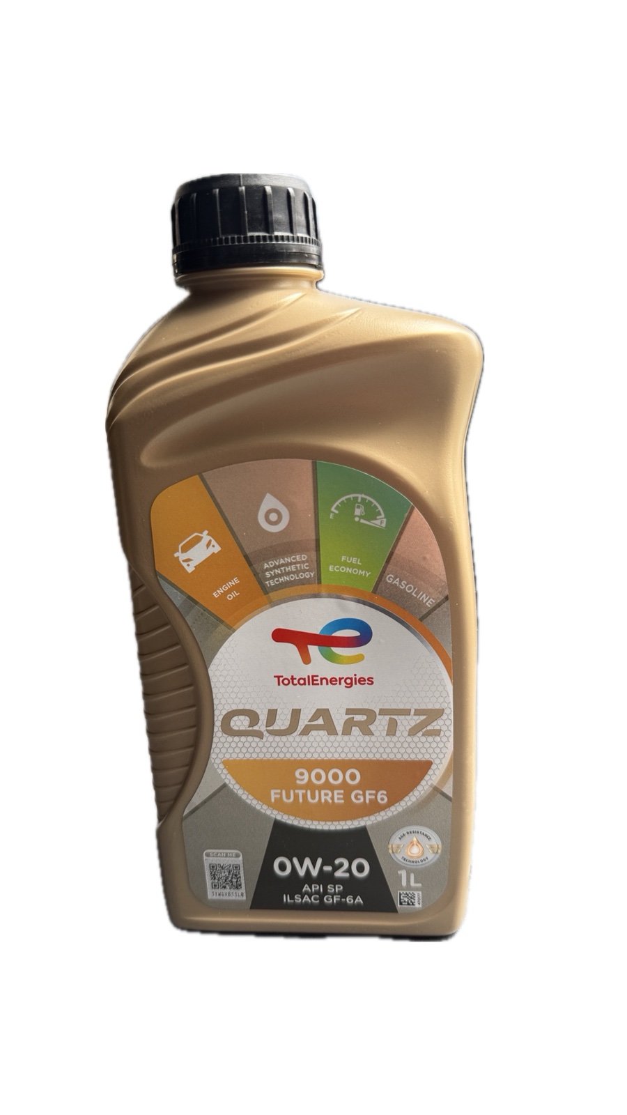 ძრავის ზეთი TOTAL QUARTZ9000 FUT GF6 0W-20 1L